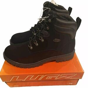 Lugz Mens Black Scaffold Slip Resistant MSCAFOLD-001 Size 13M New in Box